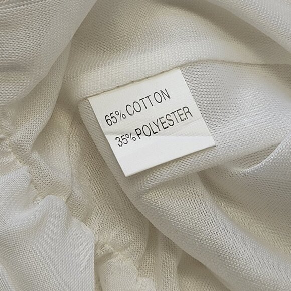 Spaghetti Strap  Empire Waist Sequin White Dress One Size - Picture 10 of 11